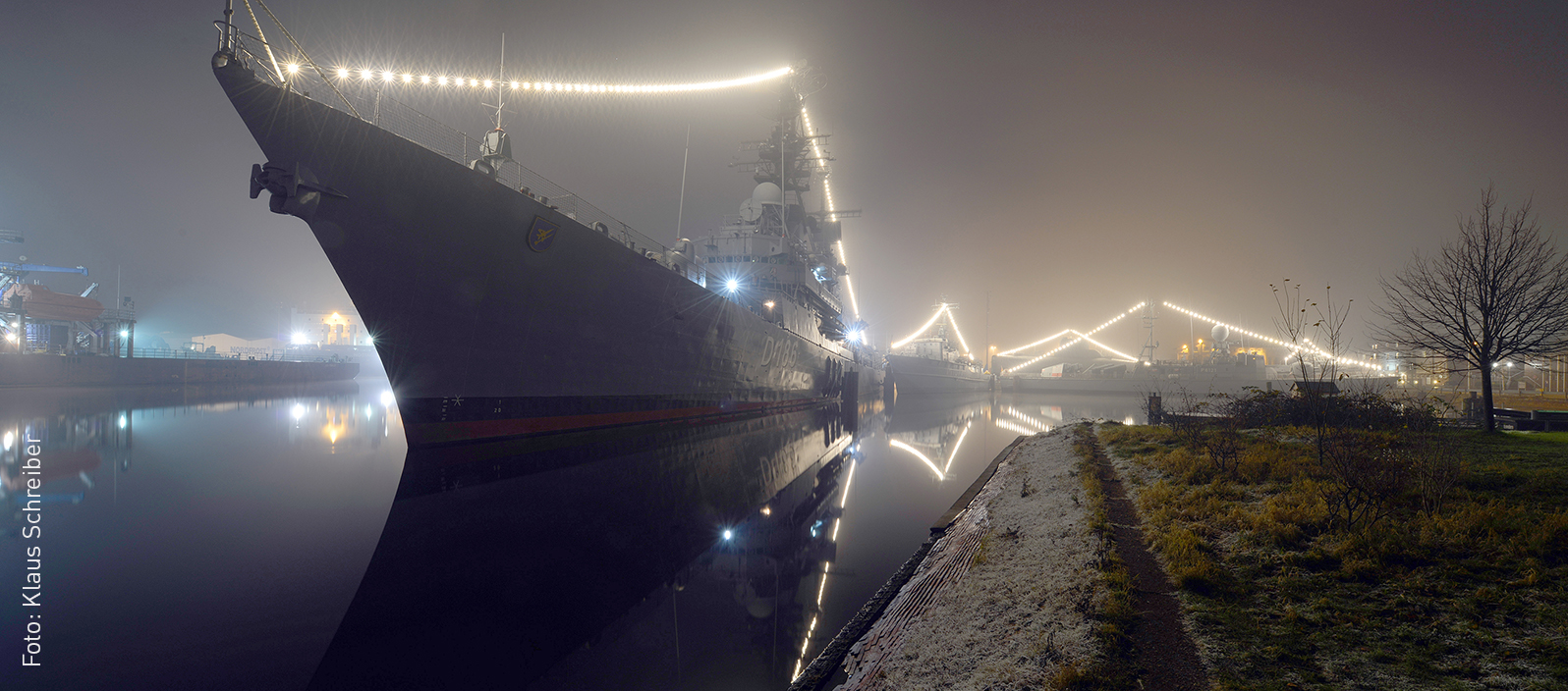 Winterstimmung im Museumshafen (Klaus Schreiber)