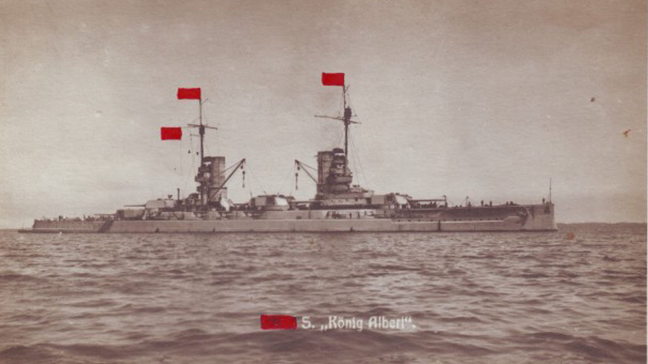 SMS KÖNIG ALBERT in der Revolution 1918