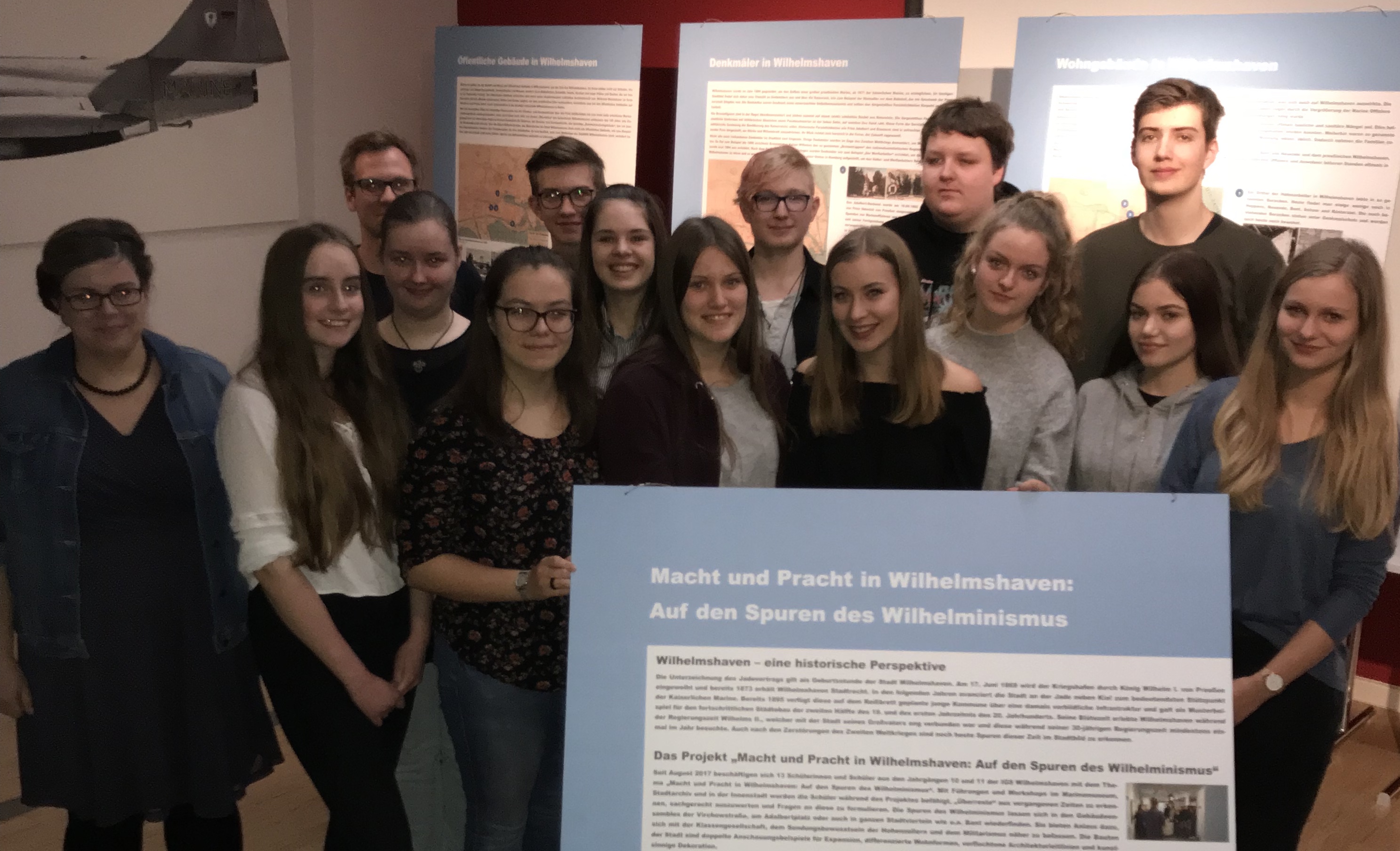 Projektgruppe "Macht und Pracht in Wilhelmshaven"