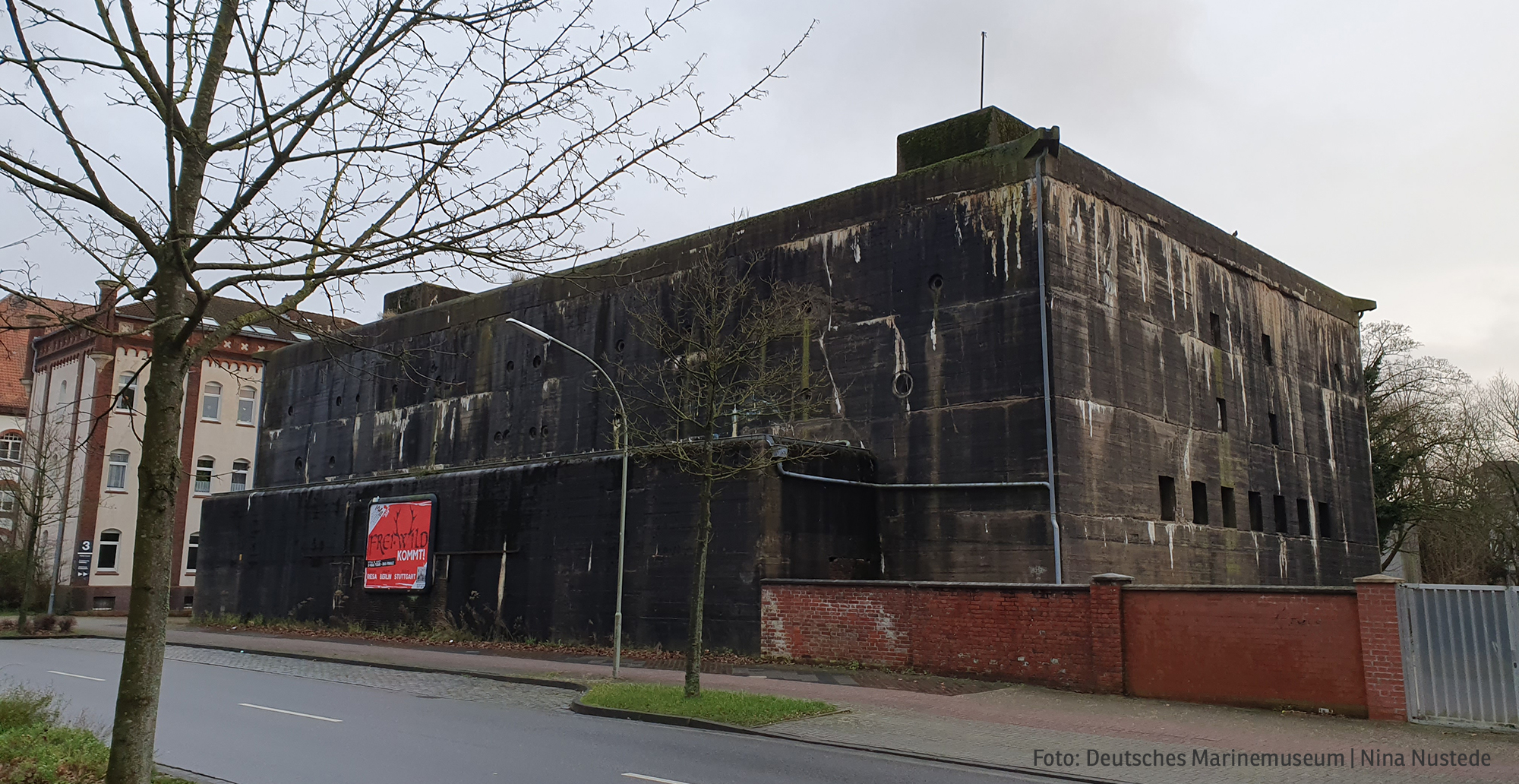 Bunker in der Südstadt (Foto: Deutsches Marinemuseum, Nina Nustede)